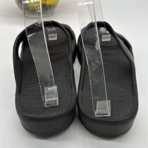 Telic Black Z Strap Sandals Size XS - Picture 3 of 7